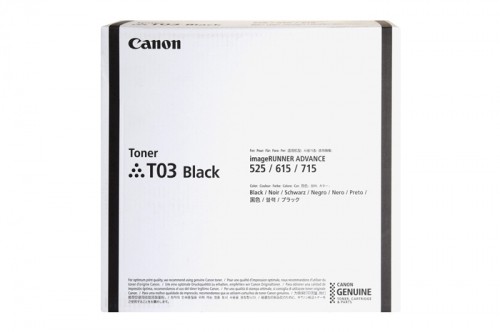 Original Toner Black Canon IR525, IR615, IR715 (T03, 2725C001) image 1