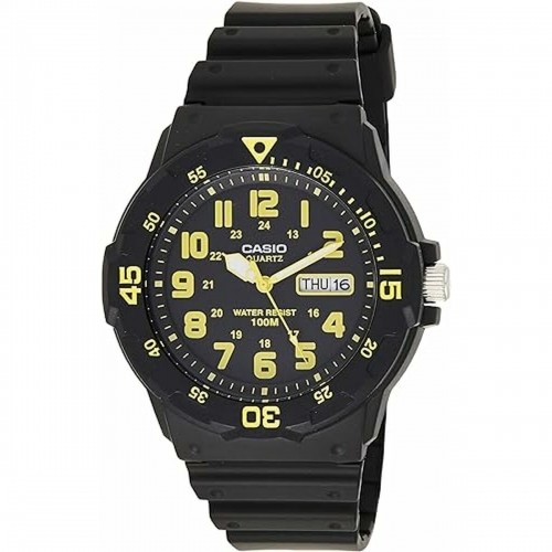 Men's Watch Casio MRW-200H-9BVDF Black (Ø 47 mm) image 1