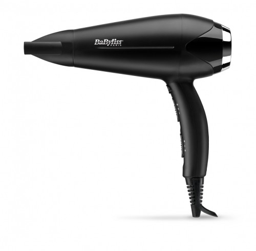 BaByliss D572DE hair dryer 2200 W Black image 1