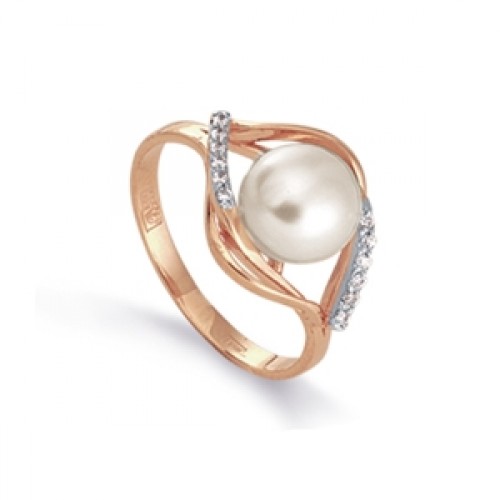 Gemmi Zelta gredzens ar pērli image 1
