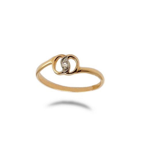 Gemmi Золотое кольцо с бриллиантами image 1