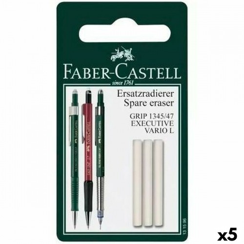 Ластик Faber-Castell Сменные части Белый (5 штук) image 1