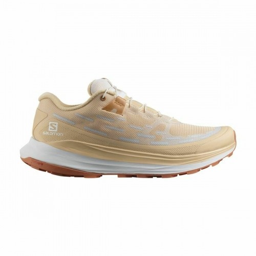 Running Shoes for Adults Salomon Ultra Glide Lady Beige image 1