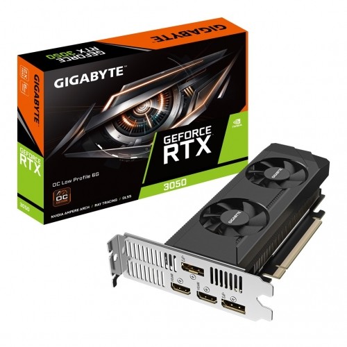 Gigabyte GeForce RTX 3050 OC Low Profile 6G NVIDIA 6 GB GDDR6 image 1