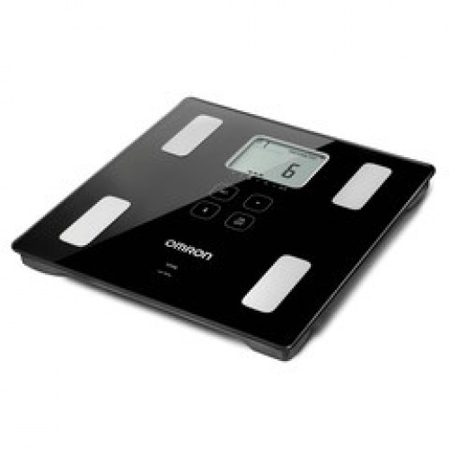 Omron VIVA Square Black Electronic personal scale image 1