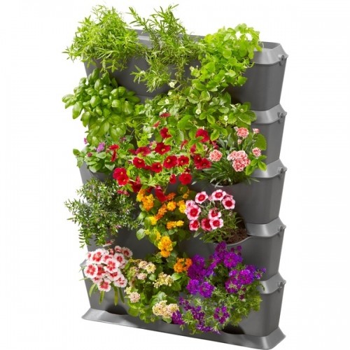 Gardena NatureUp! Set Vertikal, mit Bewässerung, Pflanzbehälter image 1