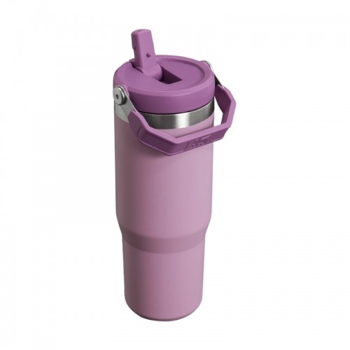 Stanley Термобутылка с соломинкой The IceFlow Flip Straw Tumbler 0,89 л светло-фиолетовая image 1