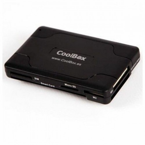 External Card Reader CoolBox CRE-065A Black image 1