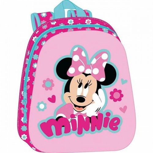 Школьный рюкзак Minnie Mouse Розовый 27 x 33 x 10 cm image 1