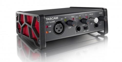 Tascam US-1X2HR recording audio interface image 1