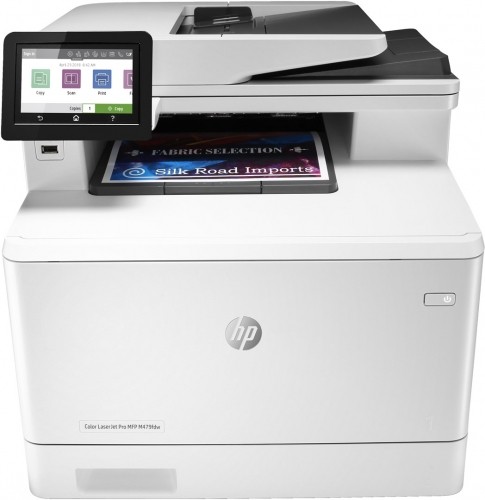 Hewlett-packard HP Color LaserJet Pro MFP M479fdw, Print, copy, scan, fax, email, Scan to email/PDF; Two-sided printing; 50-sheet uncurled ADF image 1