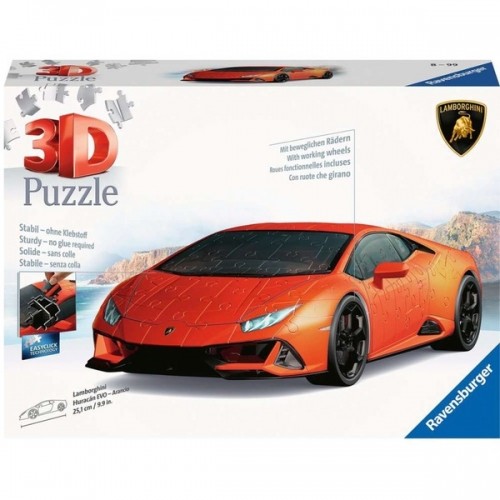 Ravensburger 3D Puzzle Lamborghini Huracán EVO - Arancio image 1