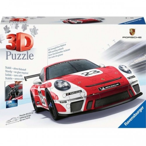 Ravensburger 3D Puzzle Porsche 911 GT3 Cup "Salzburg Design" image 1
