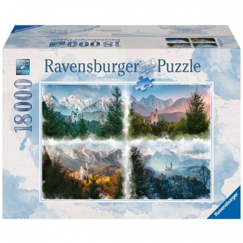 Ravensburger Puzzle Märchenschloss in 4 Jahreszeiten image 1
