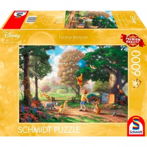 Schmidt Spiele Thomas Kinkade Studios: Disney Dreams Collection - Winnie Pooh II, Puzzle image 1