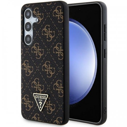 Guess GUHCS24MPG4GPK S24+ S926 czarny|black hardcase 4G Triangle image 1