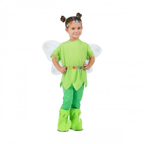 Costume for Children My Other Me Green Campanilla (5 Pieces) image 1