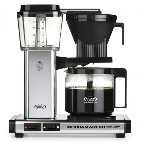 Electric Coffee-maker Moccamaster KBG 1520 W Black Silver 1,25 L image 1