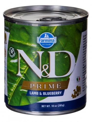 FARMINA N&D PRIME Wet dog food Duck Lamb Blueberry 285 g image 1