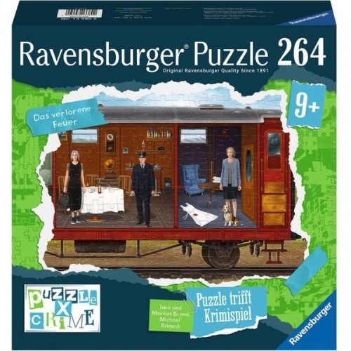 Ravensburger Puzzle X Crime: Das verlorene Feuer image 1