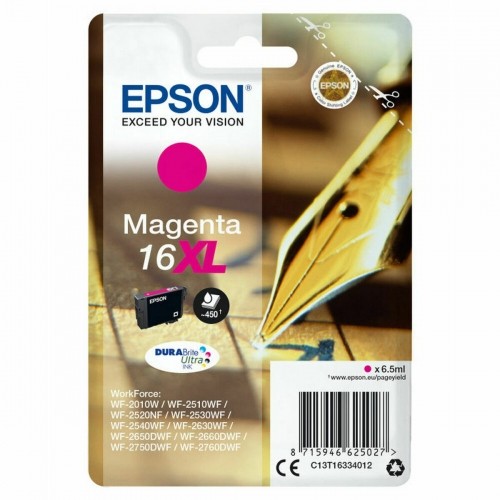 Compatible Ink Cartridge Epson C13T16334012 Grey Magenta image 1