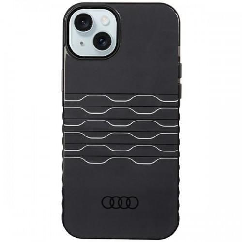 Audi IML MagSafe Case iPhone 15 Plus | 14 Plus 6.7" czarny|black hardcase AU-IMLMIP15M-A6|D3-BK image 1