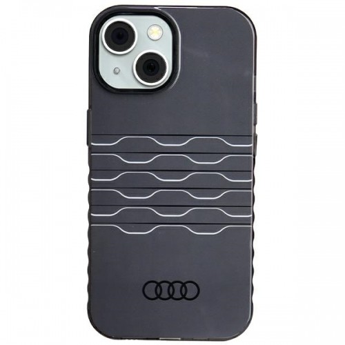 Audi IML MagSafe Case iPhone 15 | 14 | 13 6.1" czarny|black hardcase AU-IMLMIP15-A6|D3-BK image 1