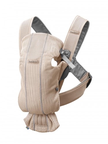 Babybjorn BABYBJÖRN carrier Mini, Pearly Pink, 3D Mesh 021001 image 1