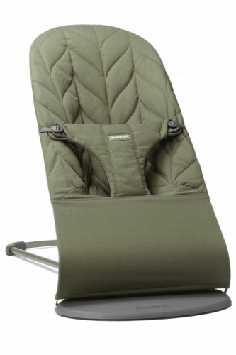 Babybjorn BabyBjörn bouncer Bliss Woven/Petal quilt Dark green 006140 image 1