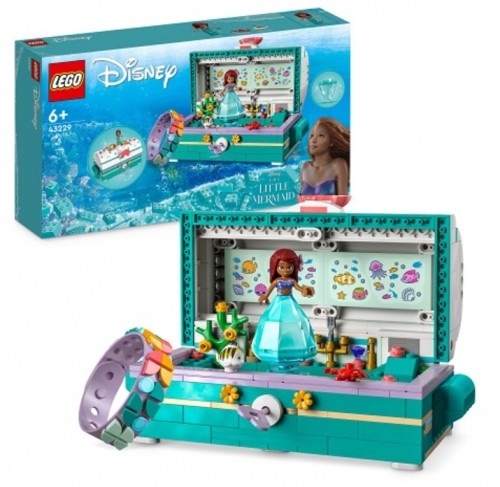 Lego 43229 Ariel's Treasure Chest Konstruktors image 1