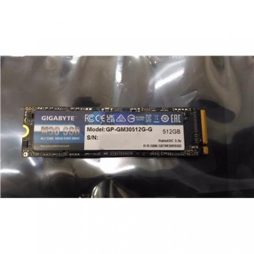 SALE OUT. GIGABYTE SSD 512GB M.2 2280 PCIe Gigabyte image 1