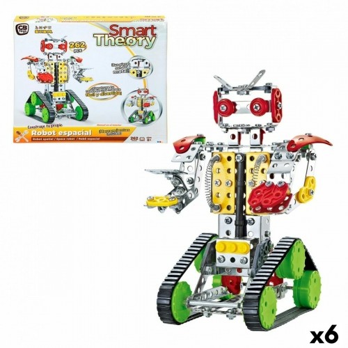 Construction set Colorbaby Smart Theory 262 Pieces Robot (6 Units) image 1