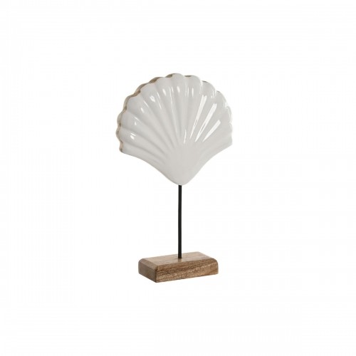 Декоративная фигура Home ESPRIT Белый Натуральный оболочка Средиземноморье 17 x 5 x 29 cm image 1