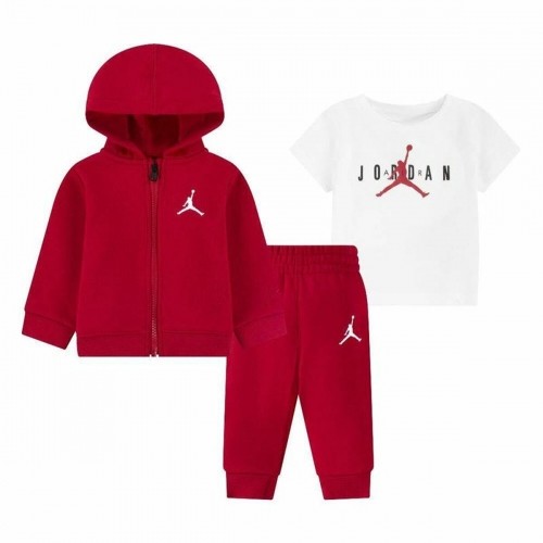 Zīdaiņa Sporta Apģērbs Jordan Essentials Fleeze Box Balts Sarkans image 1