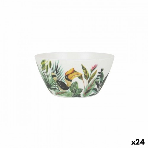 Bowl Alfares Melamin Jungle 15 x 7 cm (24 Units) image 1