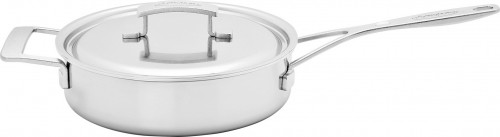 Deep frying pan with 2 handles and lid DEMEYERE Industry 5 40850-747-0 - 28 cm image 1