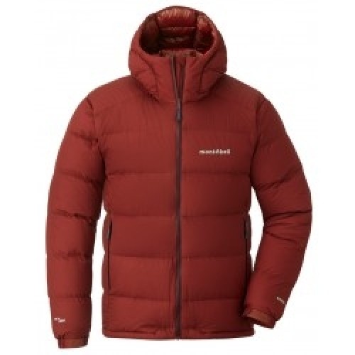 Mont-bell Jaka M PERMAFROST Light Down Parka L Brown Brick image 1