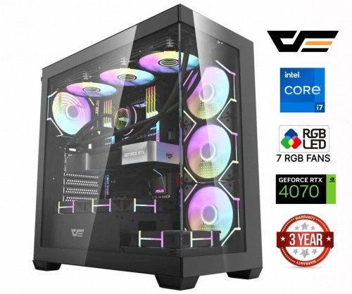 Mdata Gaming i7-12700F 8GB 512GB SSD 2TB HDD RTX 4070 12GB NoOs image 1