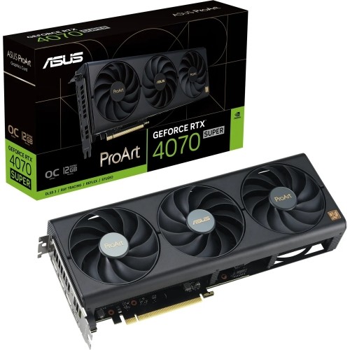 ASUS ProArt GeForce RTX 4070 SUPER OC Grafikkarte - 12GB GDDR6X image 1