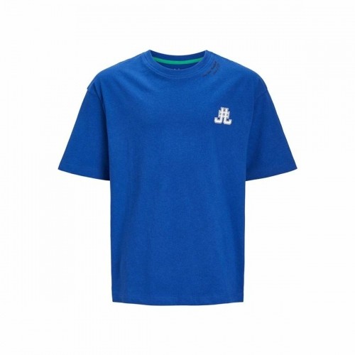 Child's Short Sleeve T-Shirt Jack & Jones Jorcole Back Print Dark blue image 1