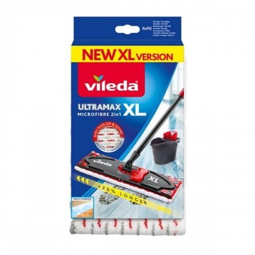 Смена для швабры для мытья полов Vileda UltraMax XL Микрофибра (1 штук) image 1