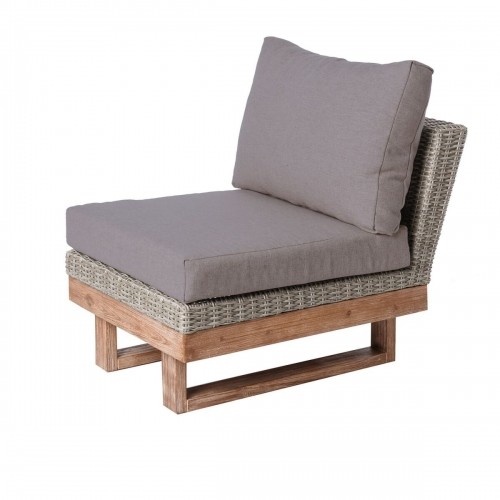 Garden sofa Patsy Modular Grey Wood Rattan 66 x 89 x 64,5 cm image 1