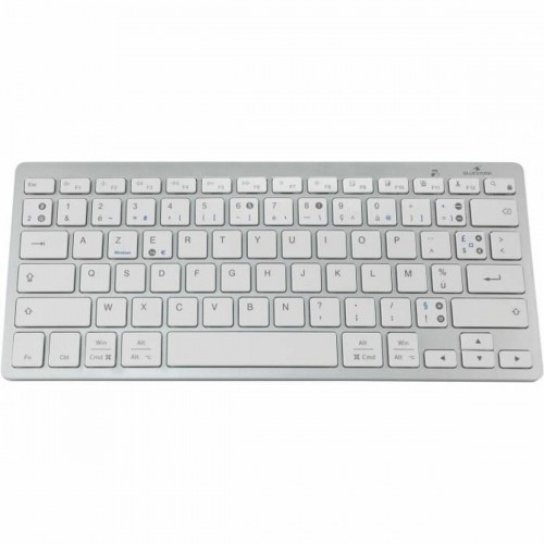 Blueutooth klaviatūra Bluestork KB-MINI-PC-MAC/FR Azerty Francūzis Balts image 1