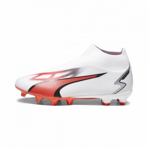 Adult's Football Boots Puma Ultra Match+ Ll Fg/A  White Red image 1