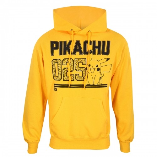 Unisex Hoodie Pokémon Picachu Line Art Yellow image 1