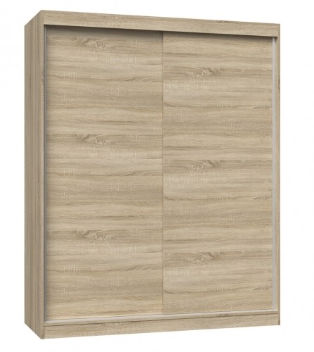 Top E Shop Topeshop IGA 160 SON B KPL bedroom wardrobe/closet 7 shelves 2 door(s) Sonoma oak image 1