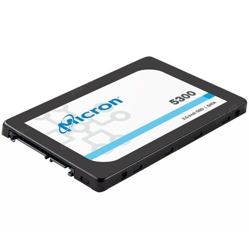 Dysk SSD Micron 5300 MAX 3.84TB SATA 2.5" MTFDDAK3T8TDT-1AW1ZABYYT (DWPD 5) Tray image 1