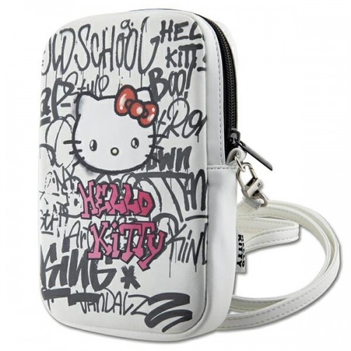 Hello Kitty Torebka HKPBPDGPHE biały|white Graffiti Kitty Head image 1