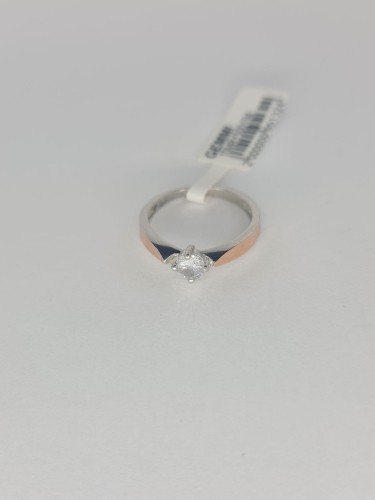 Gemmi Серебряное кольцо с фианитом image 1