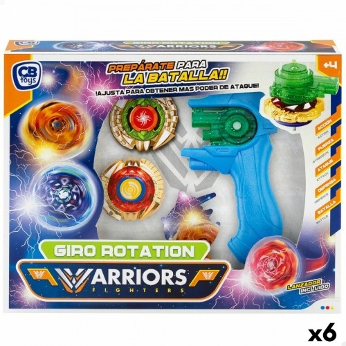 Set of spinning tops Colorbaby Warriors Fighters 6 gb. image 1